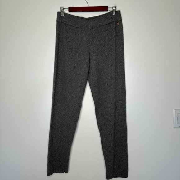 Anthony Urso 100% Cashmere Pull on Pants Size M Gray Loungewear - Picture 12 of 13